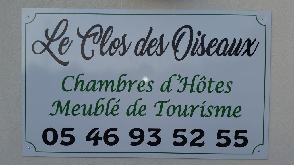 Le Clos Des Oiseaux Saintes Ngoại thất bức ảnh